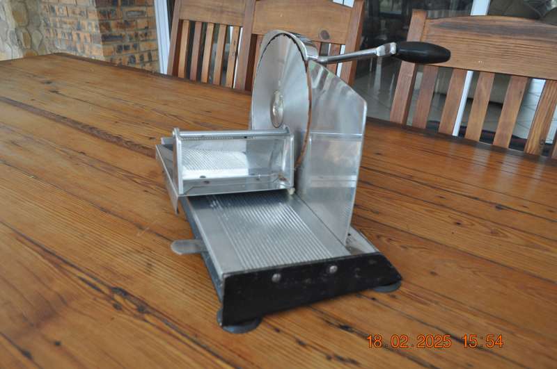 Vintage Pineware Meat Bread Slicer