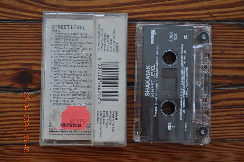 Shakatak - Street Level (Cassette)