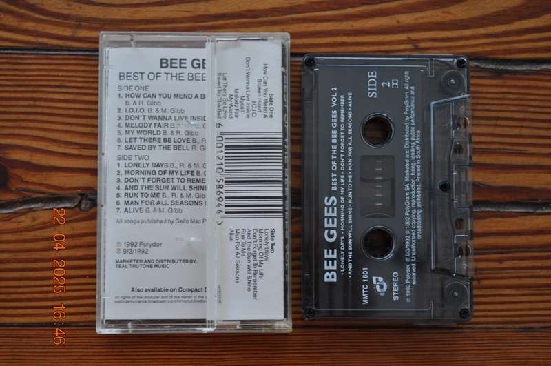 Bee Gees - Best Of : Vol 2 (Cassette)