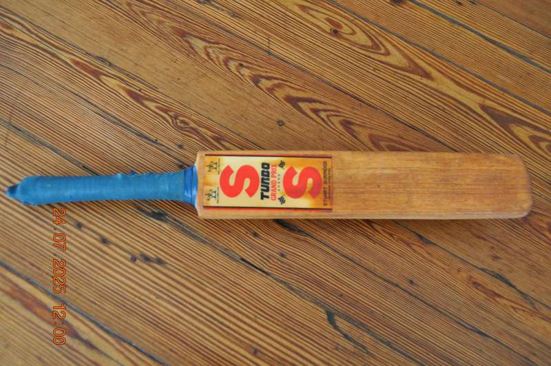 Vintage Stuart Surridge SS Turbo Mini Cricket Bat