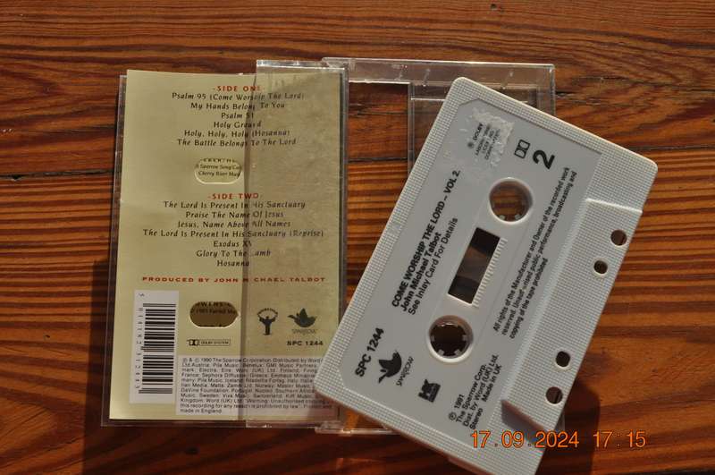 John Michael Talbot - Come Worship The Lord : Vol 2 (Cassette)