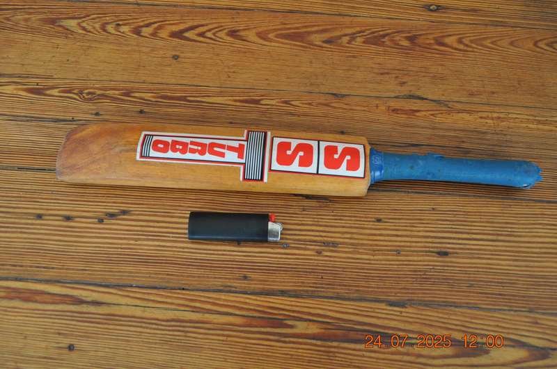 Vintage Stuart Surridge SS Turbo Mini Cricket Bat