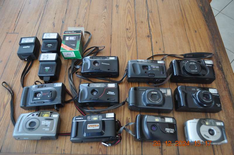 Vintage 35mm Film Cameras Pentax Nikon Fujifilm Minolta