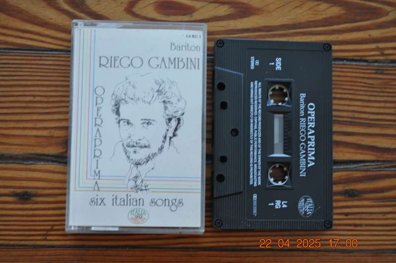 Bariton Riego Gambini - Opera Prima (Cassette)