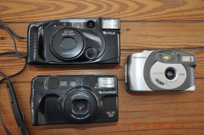 Vintage 35mm Film Cameras Pentax Nikon Fujifilm Minolta