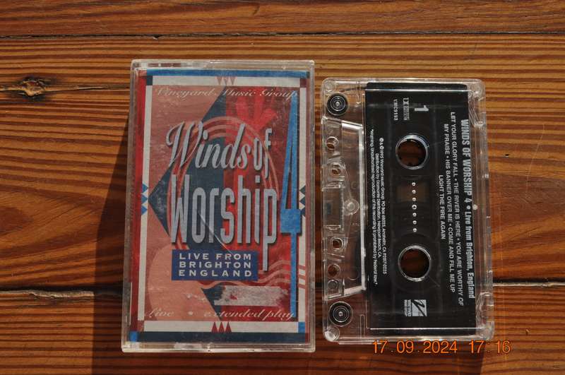Winds Of Worship - Live From Brighton England (Cassette)