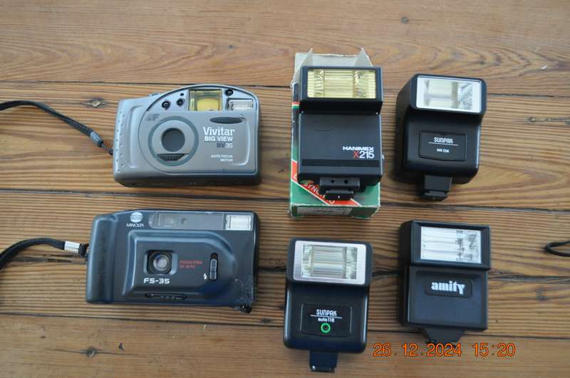 Vintage 35mm Film Cameras Pentax Nikon Fujifilm Minolta