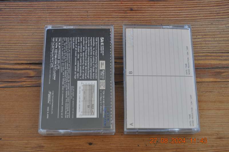 TDK SA-X90 And TDK SF90 Pre-Owned Cassettes