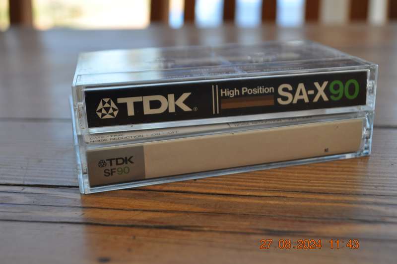 TDK SA-X90 And TDK SF90 Pre-Owned Cassettes