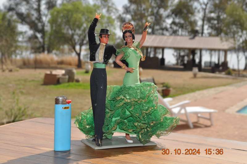 Vintage Spanish Dancing Pair Dolls