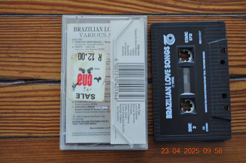 Brazilian Love Songs - Various (Cassette)