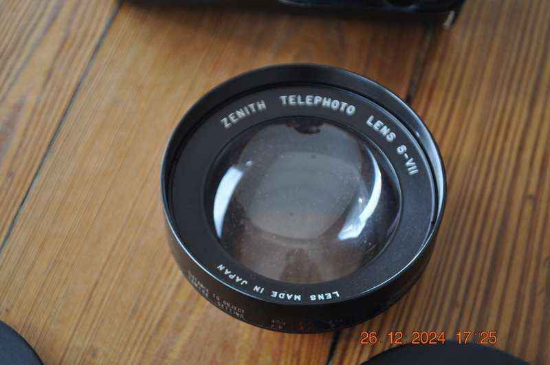 Vintage Zenith Wide Angle plus Telephone Lenses