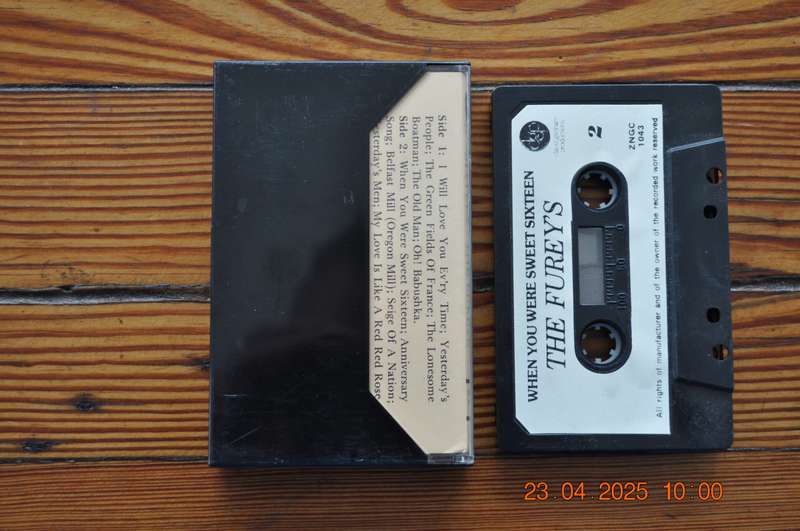 The Fureys - When You Were Sweet Sixteen (Cassette)