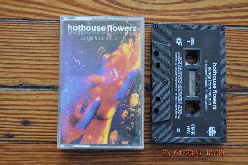 Hothouse Flowers - Songs From The Rain (Cassette)