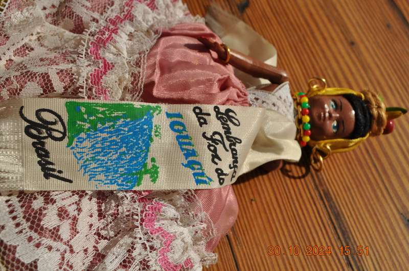 Vintage Brazilian Double Body Doll