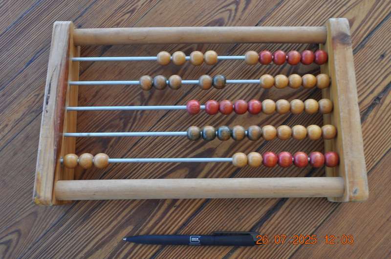 Vintage Wooden Abacus