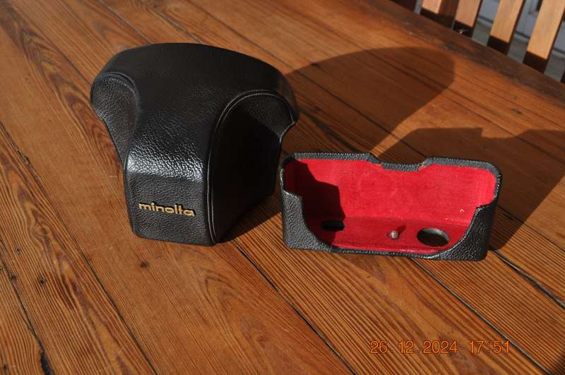 Vintage Minolta SLR Camera Case