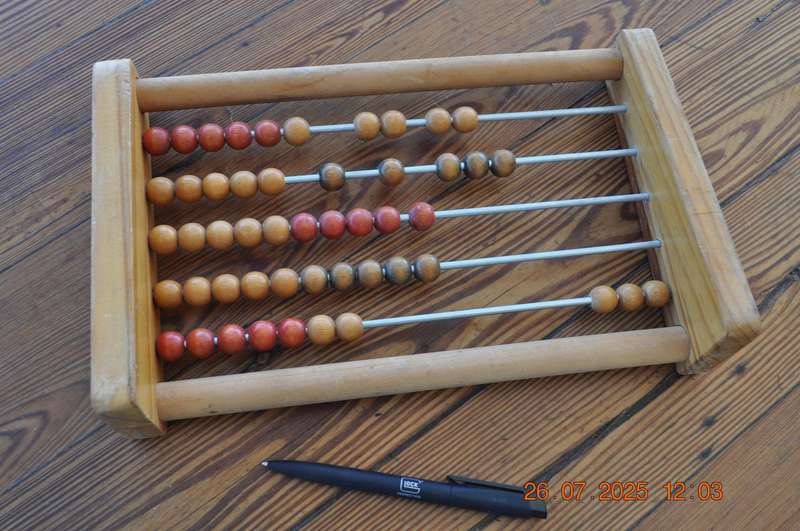 Vintage Wooden Abacus