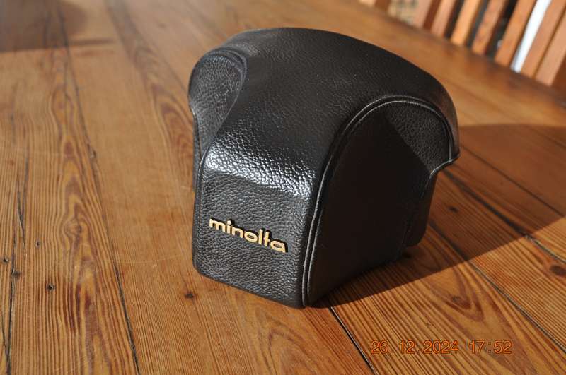 Vintage Minolta SLR Camera Case