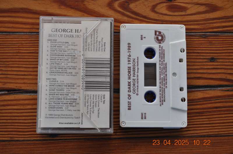 George Harrison - Best Of Dark Horse 1976-1989 (Cassette)