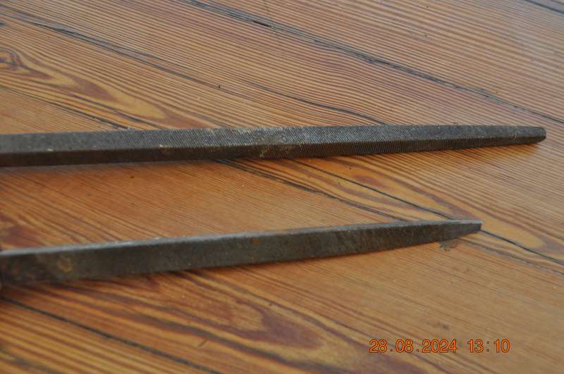 Vintage Triangular and Square Files