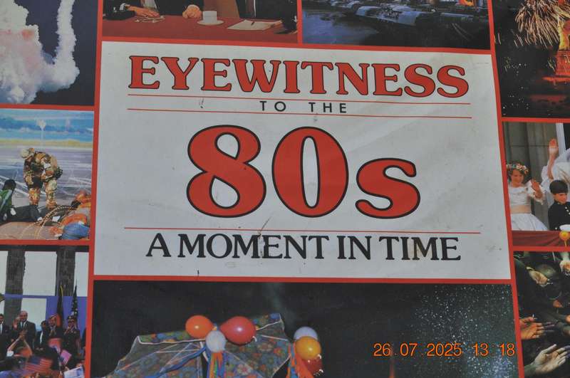 Eyewitness To The 80s Book