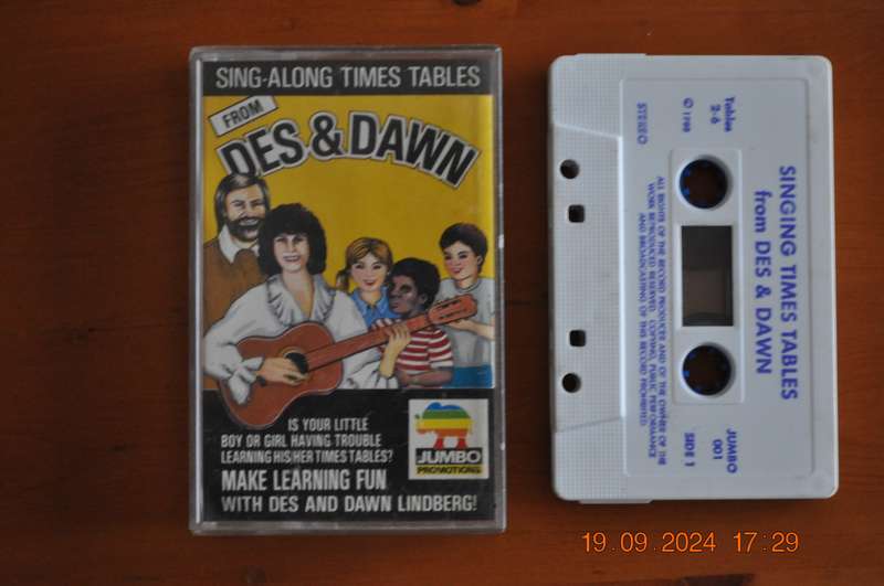 Des & Dawn Lindberg - Sing Along Times Table (Cassette)