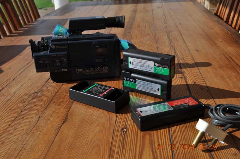 Vintage Fujix-8 Collectors Video Camera