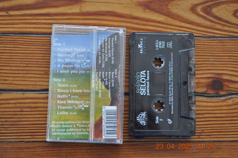 Selaelo Selota - Painted Faces (Cassette)