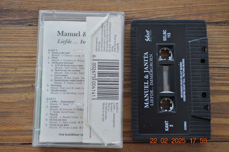 Manuel & Janita - Liefde ... Immergroen (Cassette)