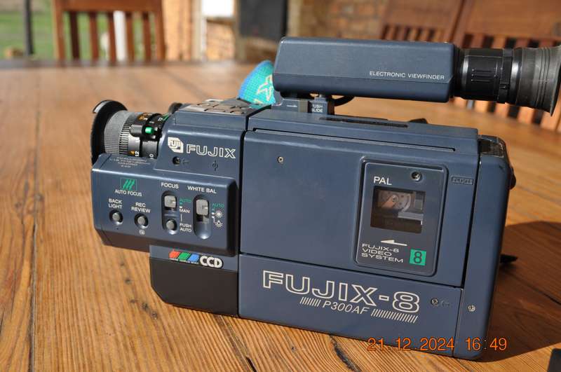 Vintage Fujix-8 Collectors Video Camera