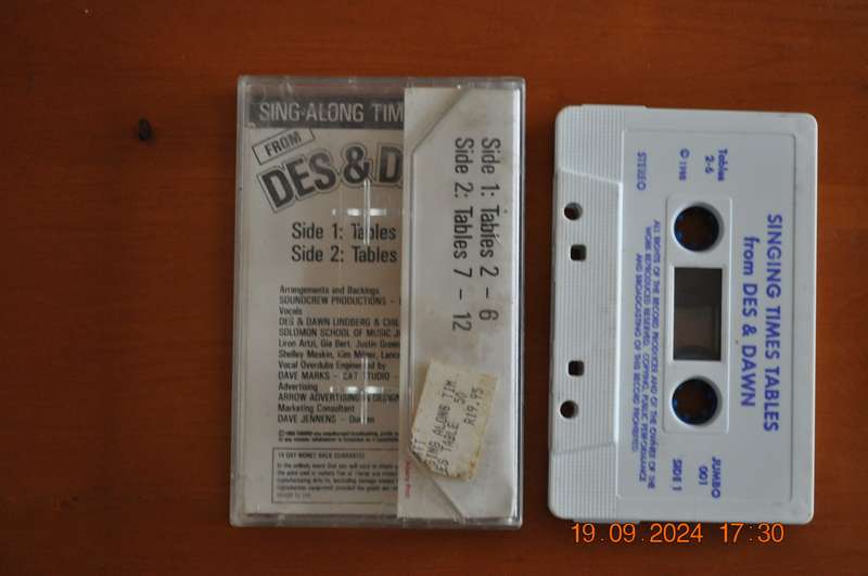 Des & Dawn Lindberg - Sing Along Times Table (Cassette)