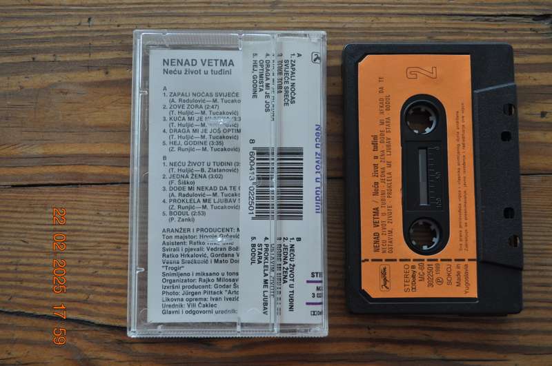 Nenad Vetma - Necu Zivot U Tudini (Cassette)