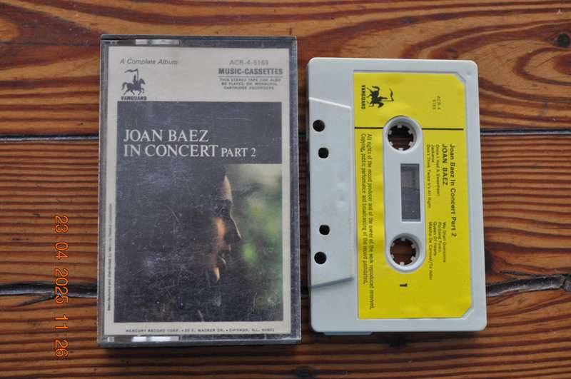 Joan Baez - In Concert : Part 2 (Cassette)