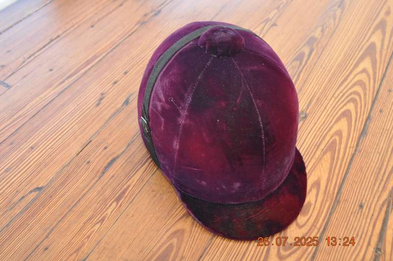 Vintage Horse Riding Helmet (size unknown)