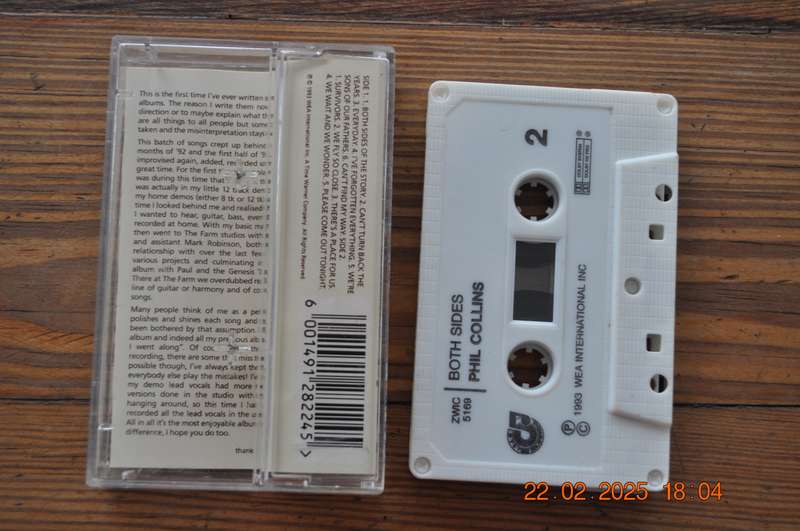 Phil Collins - Both Sides (Cassette)