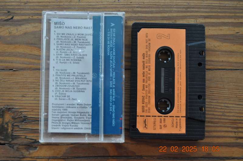 Miso - Samo Nas Nebo Rastvit Moze (Cassette)