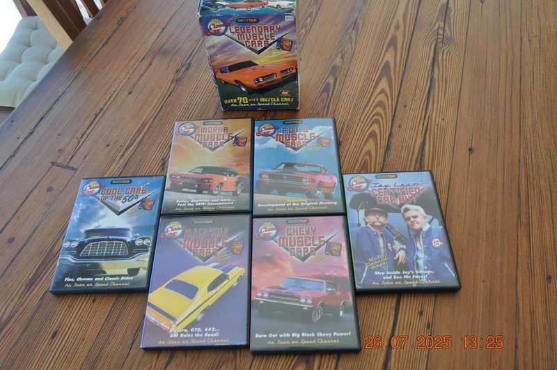 Legendary Muscle Car Dvd Box Set
