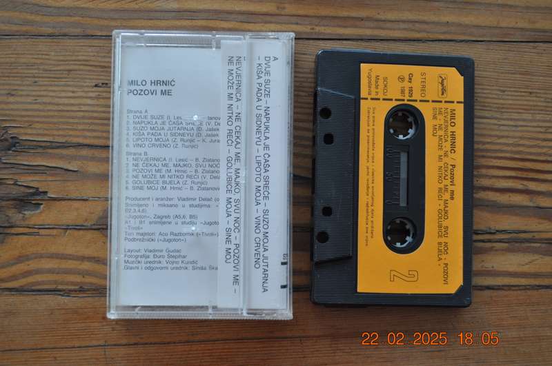 Milo Hrnic - Pozovi Me (Cassette)