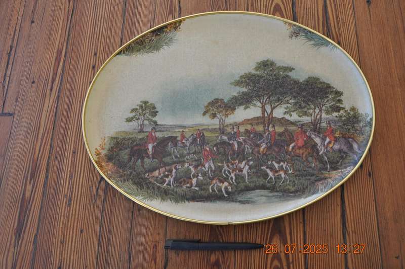 Vintage Keswick Fiber Glass Serving Tray