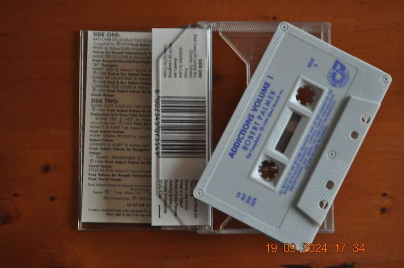 Robert Palmer - Addictions : Volume 1 (Cassette)