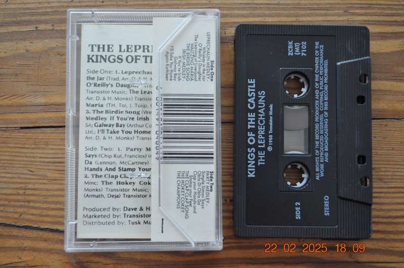 The Leprechauns - Kings Of The Castle (Cassette)