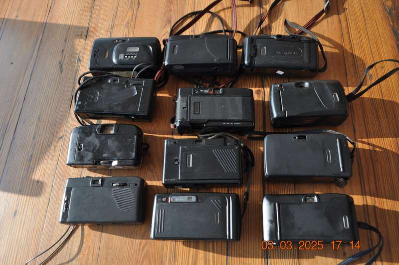 35mm Film Cameras Pentax Nikon Ricoh Minolta