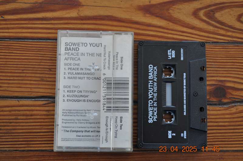 Soweto Youth Band - Peace In The New Africa (Cassette)