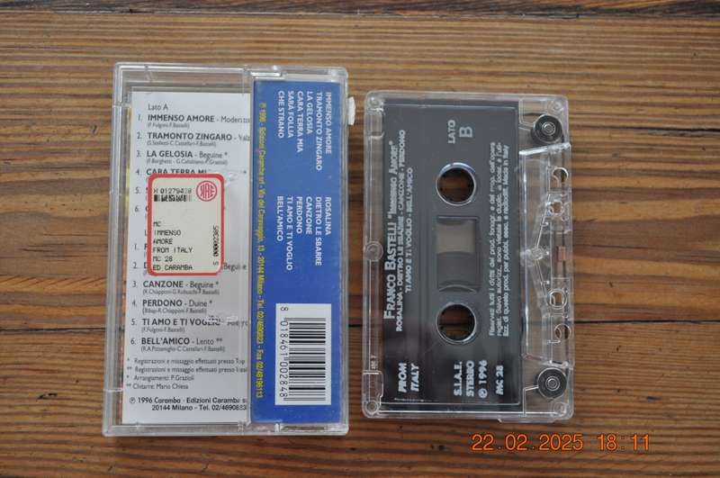 Franco Bastelli - Immenso Amore (Cassette)