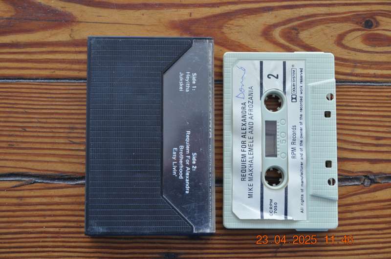 Mike Makhalemele And Afrozania - Requiem For Alexandra (Cassette)