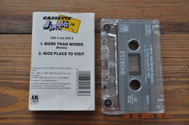 Extreme - More Than Words (Cassette)