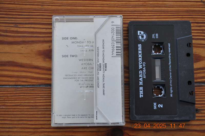 The Hard Workers - Ayoba-Yo (Cassette)