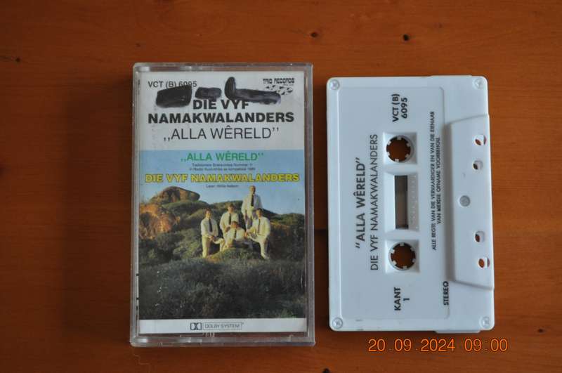 Vyf Namakwalanders - Alla Wereld (Cassette)