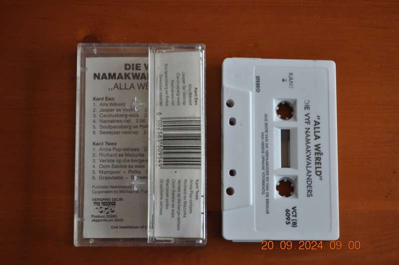Vyf Namakwalanders - Alla Wereld (Cassette)